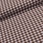 Bavlněný kanafas SOFI 1x1cm hnědá, š.140cm (látka v metráži)