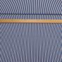 Bavlněné plátno Jolana JO003/02 modrý a bílý proužek 5mm, š.160cm (látka v metráži)