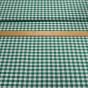 Bavlněný kanafas SOFI 1x1cm zelený, š.140cm (látka v metráži)