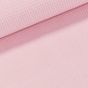 Bavlněné plátno / vaflová drobná vazba 3937-5 jednobarevná růžová, š.150cm (látka v metráži)