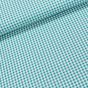 Bavlněný kanafas PEARL GREEN 0,5x0,5cm zelený, š.160cm (látka v metráži)