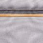 Bavlněný kanafas SOFI 0,5x0,5cm šedý, š.140cm (látka v metráži)