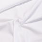 Bavlněný satén SARAH UNI bílý krojový, jemný česaný, š.140cm (látka v metráži)