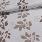 Zatemňovací / termoizolační závěs, blackout 10008-02 béžové větvičky na bílé, šířka 150cm (látka v metráži)