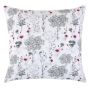 Dekorační polštářek DITA 405, ŠEDÉ VĚTVIČKY, 45x45cm