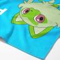 Dětská plážová osuška POKÉMON CHYŤ JE VŠECHNY, modrá, froté, 70x140cm