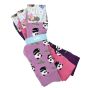 Ponožky dětské froté bambusové 8501024, zimní, dívčí, růžová panda, 3 páry (více velikostí)