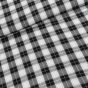 Flanel tkaný / barchet, oboustranný 38, černo-bílé káro, š.150cm (látka v metráži)