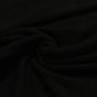 Fleece (flís) 001 jednobarevná uni černá, š.150cm (látka v metráži)