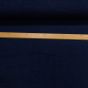 Froté oboustranné 6100/126 UNI jednobarevná tmavě modrá, š.160cm (látka v metráži)