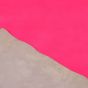 Pravá přírodní hovězí kůže / hovězina SKINITO reflexní růžová, tloušťka 1,4 - 1,6 mm, ve střihu po A4 
