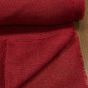 Juta technická (pytlovina), gramáž 211 g/m2, jednobarevná červená, š.130cm (látka v metráži)