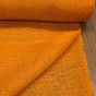 Juta technická (pytlovina), gramáž 211 g/m2, jednobarevná oranžová, š.130cm (látka v metráži)