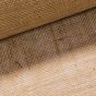 Juta technická (pytlovina), gramáž 211 g/m2, jednobarevná přírodní režná, š.130cm, role 30 metrů