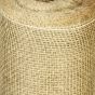 Jutový dekorační pásek, gramáž 211 g/m2, PŘÍRODNÍ REŽNÝ, šířka 15cm, role 25m