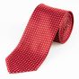 Kravata pánská AMJ puntíkovaná KU1681, červená