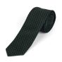 Kravata pánská AMJ úzká vzorovaná KI1095, tmavě zelená