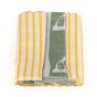 Kuchyňské utěrky EGYPTSKÁ BAVLNA U02 CITRÓNY, žluto-zelená, 3 kusy, 50x70cm