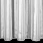 Kusová záclona voálová LUNA 5925/10, lesklý proužek, s řasicí páskou a olůvkem, jednobarevná bílá, (více rozměrů)