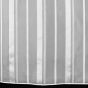 Kusová záclona voálová LUNA 5925/10, lesklý proužek, s řasicí páskou a olůvkem, jednobarevná bílá, (více rozměrů)