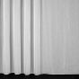 Kusová záclona voálová NOVA 50705/03, pršíčko s proužkem, s řasicí páskou a olůvkem, jednobarevná bílá, (více rozměrů)