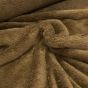 Mikroplyš / coral fleece 577 jednobarevná hnědá, š.160cm (látka v metráži)
