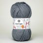 Pletací / háčkovací příze Kartopu BABY ONE K571 šedá, jednobarevná, antipillingová, 100g/250m