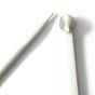 Pletací jehlice PRYM ERGO 190411, ergonomické plastové, rovné, 2 kusy, délka 40cm, velikost 8mm