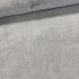 Plyš / mikroplyš 004, oboustranný, jednobarevná světle šedá, š.150cm (látka v metráži)