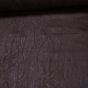 Potahová látka, čalounická koženka s filcem NATURHAVEN 08, extra odolná imitace kůže, tmavě hnědá, pokrčený efekt, š.140cm, 560g/m2 (látka v metráži)