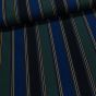 Potahové akrylové plátno (dralon, teflon) na zahradní nábytek, zeleno-modrý pruh, š.140cm (látka v metráži)