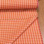 Pravý český bavlněný kanafas ANDREA K0,3 03130 kostka 0,3cm, oranžový, š.140cm (látka v metráži)
