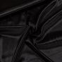 Satén elastický SP 409/20, jednobarevná černá, š.150cm (látka v metráži)
