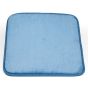 Sedák AK-3379 protiskluzový / mikrovlákno, hladký, jemný, světle modrý, čtverec 40x40cm