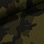 Směsové plátno BOND Army Maskáč - zelená ripstop maskáčovina š. 150 cm, 210 g/m², impregnovaná (látka v metráži)