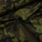 Směsové plátno BOND Army Maskáč - zelená ripstop maskáčovina š. 150 cm, 210 g/m², impregnovaná (látka v metráži)