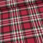 Směsové plátno .KOSTKA ČERVENÁ, š.140cm (látka v metráži)