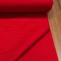Směsový kepr elastický BRIGSTON ELASTIC RED, jednobarevný červený, 250g/m2, š.150cm (látka v metráži)