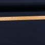 Směsový kepr elastický BRIGSTON ELASTIC SAILOR BLUE, jednobarevný tmavě modrý, 250g/m2, š.150cm (látka v metráži)