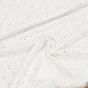 Směsový úplet 19122372 MADEIRA, bílý, š.140cm (látka v metráži)