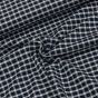Směsový úplet 3199, tmavě modrá kostička, š.140cm (látka v metráži)