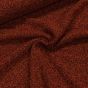 Směsový úplet / svetrovina 3105, oranžovo-hnědé zrnění, š.150cm (látka v metráži)