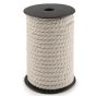 Bavlněná kroucená šňůra / provaz 510520 režná na tašky, průměr 15mm (šňůra na metry)