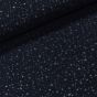 Softshell zimní 6331 2177 dešťové kapky, tmavě modrý, 315g/m2, š.140cm (látka v metráži)