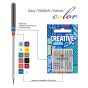 Strojové jehly TEXI CREATIVE 9+ set jehel 130/705 H, balení 9 kusů