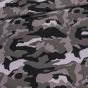 Šusťákovina (lehká kočárkovina) TPU 865 šedý maskáčový vzor, š.150cm (látka v metráži)