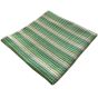 Vaflový pracovní bavlněný ručník ZELENÝ PROUŽEK, 210g/m2, 50x100cm