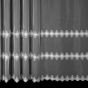 Voálová záclona V807 vyšívaný plastický vzor, bílá (více výšek, v metráži)