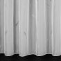 Voálová záclona V8898/05, šedý vzor na bílé, s olůvkem, (více výšek, v metráži)