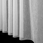 Kusová žakárová záclona 2913/98894, prší, s řasicí páskou a olůvkem, jednobarevná bílá, (více rozměrů)